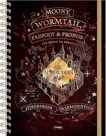 JandaIA - Caderno Neo com Pauta Inteligente Univ 1 matéria 80fls reposicionáveis - Harry Potter