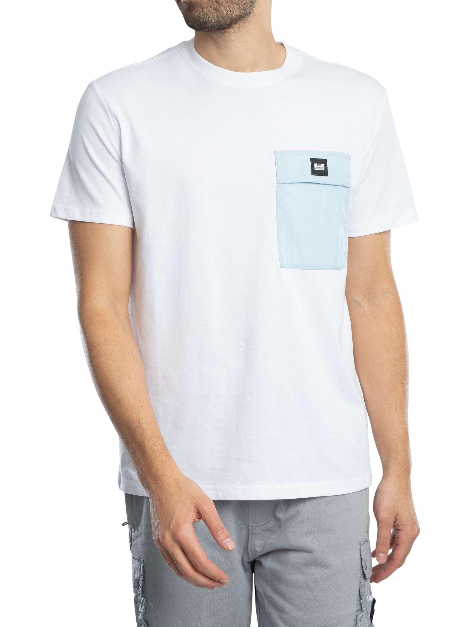 Weekend Offender Men's White/Ocean Wave Stiniva T-Shirt, Xxl
