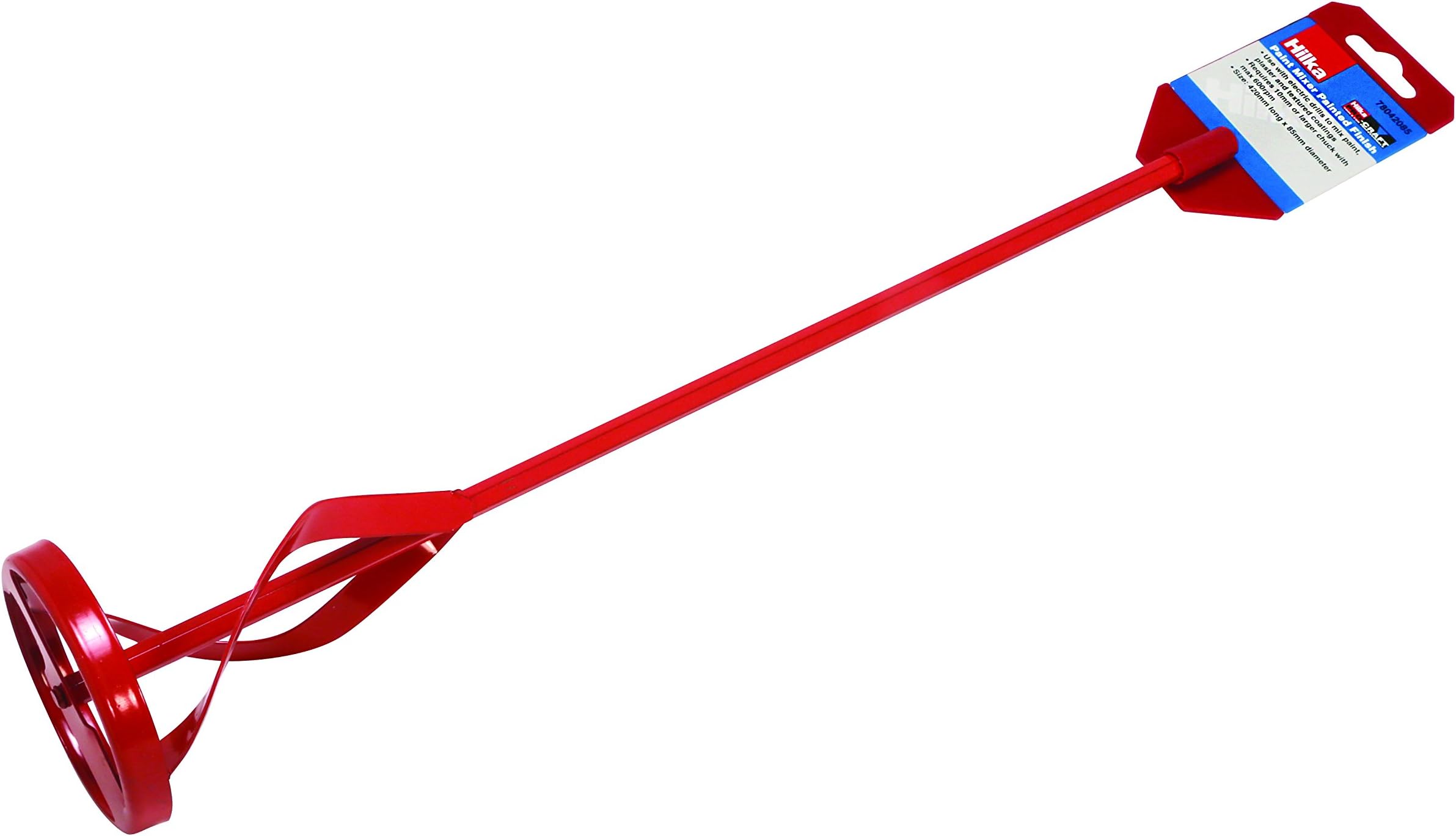 MFUOE 2 Pieces Epoxy Resin Mixers Plastic Mixer Attachment Drill Spiral Paint Stirrer for Epoxy