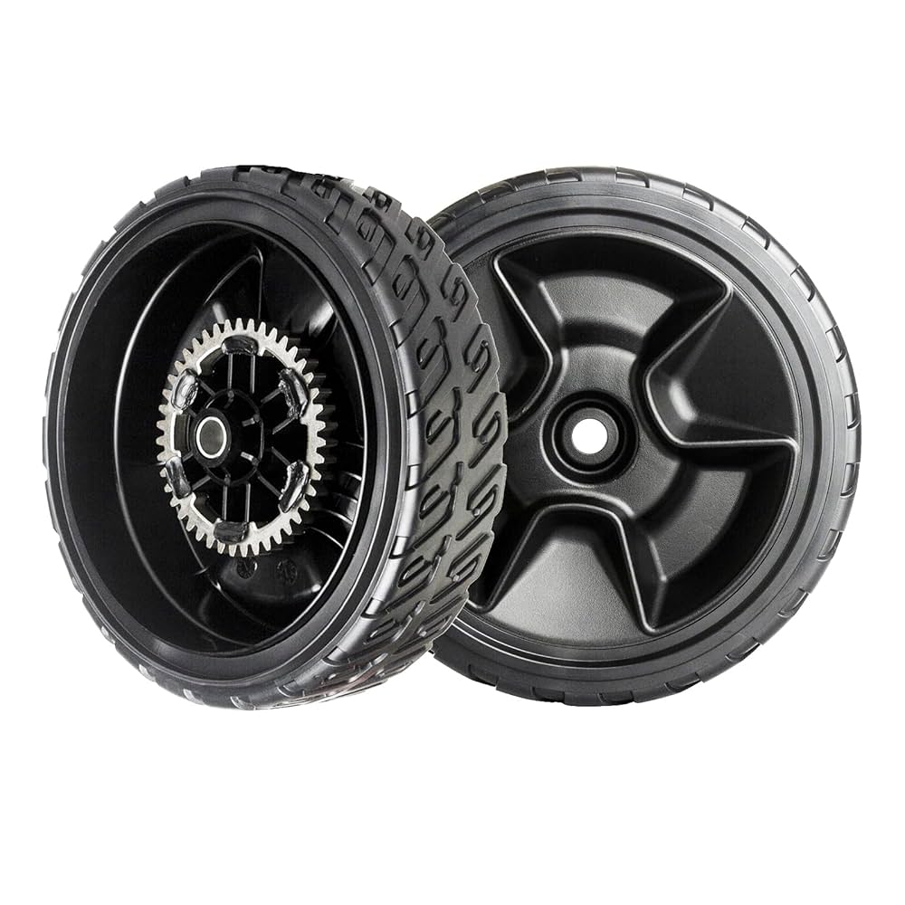 Amazon.com: Set of 2 Lawn Mower Rear Drive Wheels Compatible