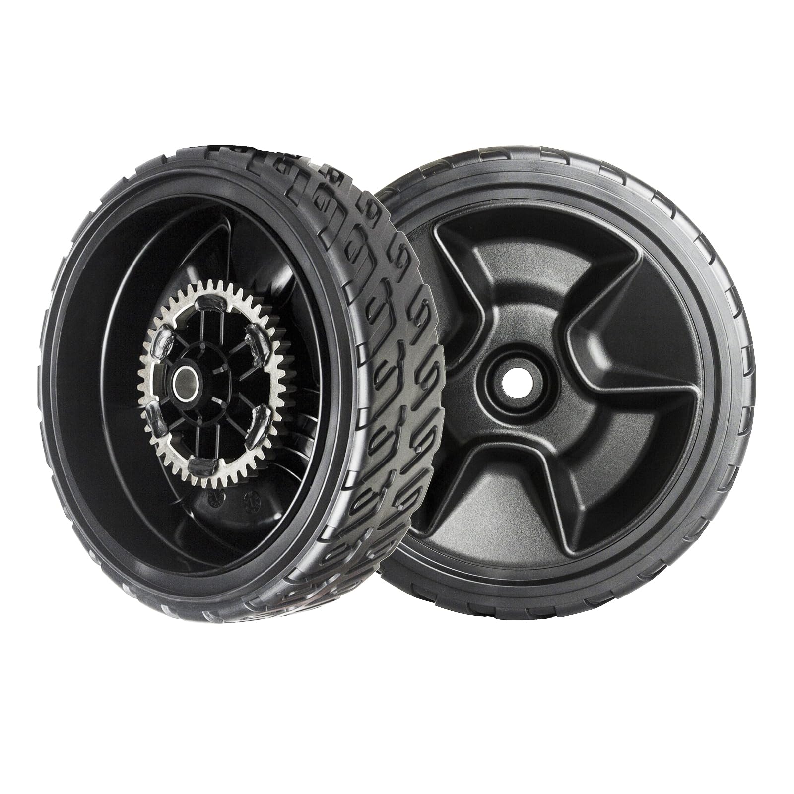 Set di 2 ruote motrici posteriori compatibili con tosaerba Honda HRN216 Walk Behind - Sostituisce 42710-VR8-N00ZA - 20,3 cm