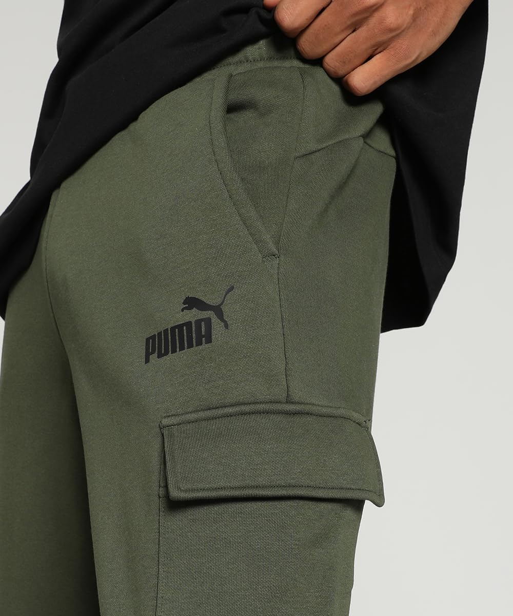PUMA - Active Tricot Pants Cl, Pantalón Chándal Hombre, Mirto Verde, XS