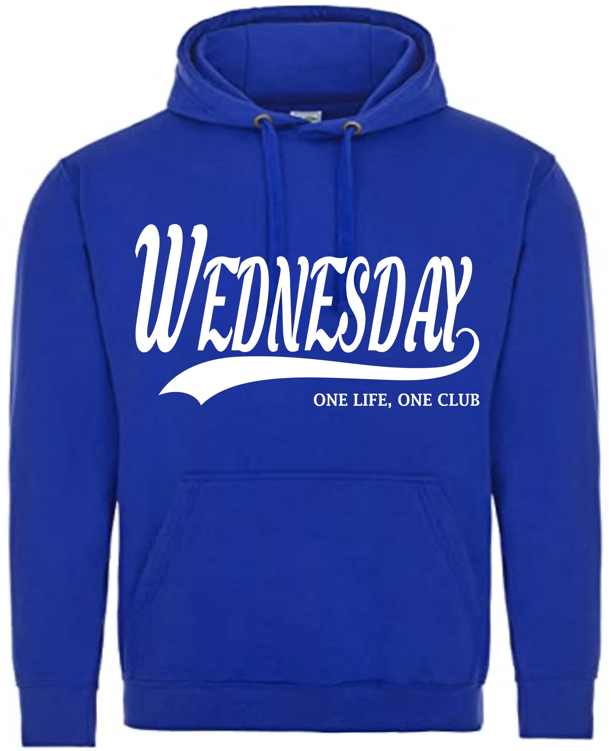 All About The Print One life one club wednesday Hoodie jumper football gift premium clothing sheffield Black