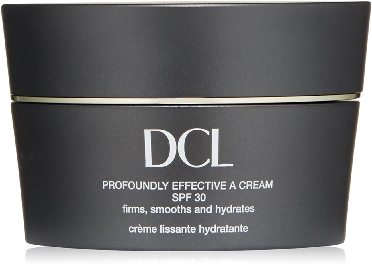 DCL Skincare Profoundly Effective A Cream SPF 30, Daily Daytime Retinol with Sunscreen and Polypeptides for dry skin, wrinkles, improves elasicity and sun damage 50 ml
