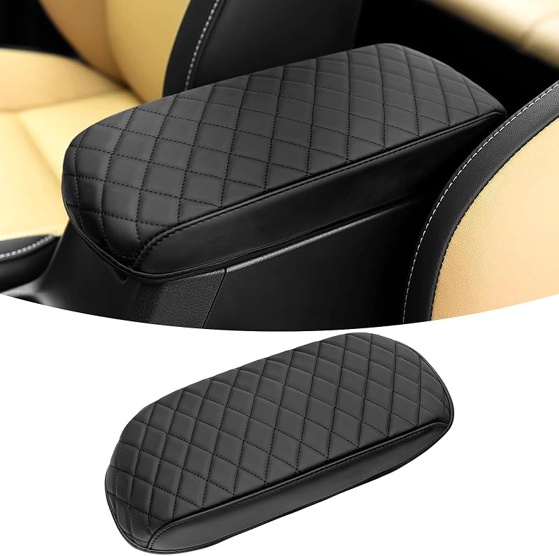 Capa para console central e apoio de braço ZZEQYG para Toyota RAV4 2013–2018 – 1 unidade