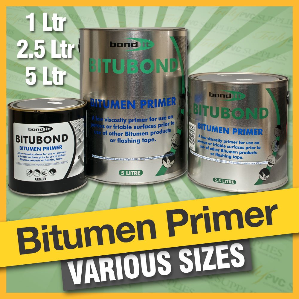 Buy BondIt Bitumen Primer 1 litre Highly bituminous