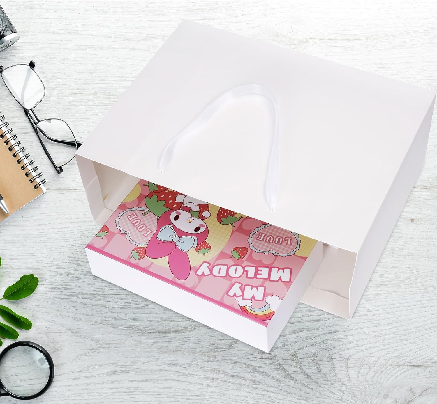 15.7" Extra Large White Gift Bags for Presents with Tissue Paper & Ribbon Handles for Shopping, Small Business, Birthday Party, Baby Shower, Bridal Party, Wedding, Christmas and Holiday (12 Packs) - Image 9