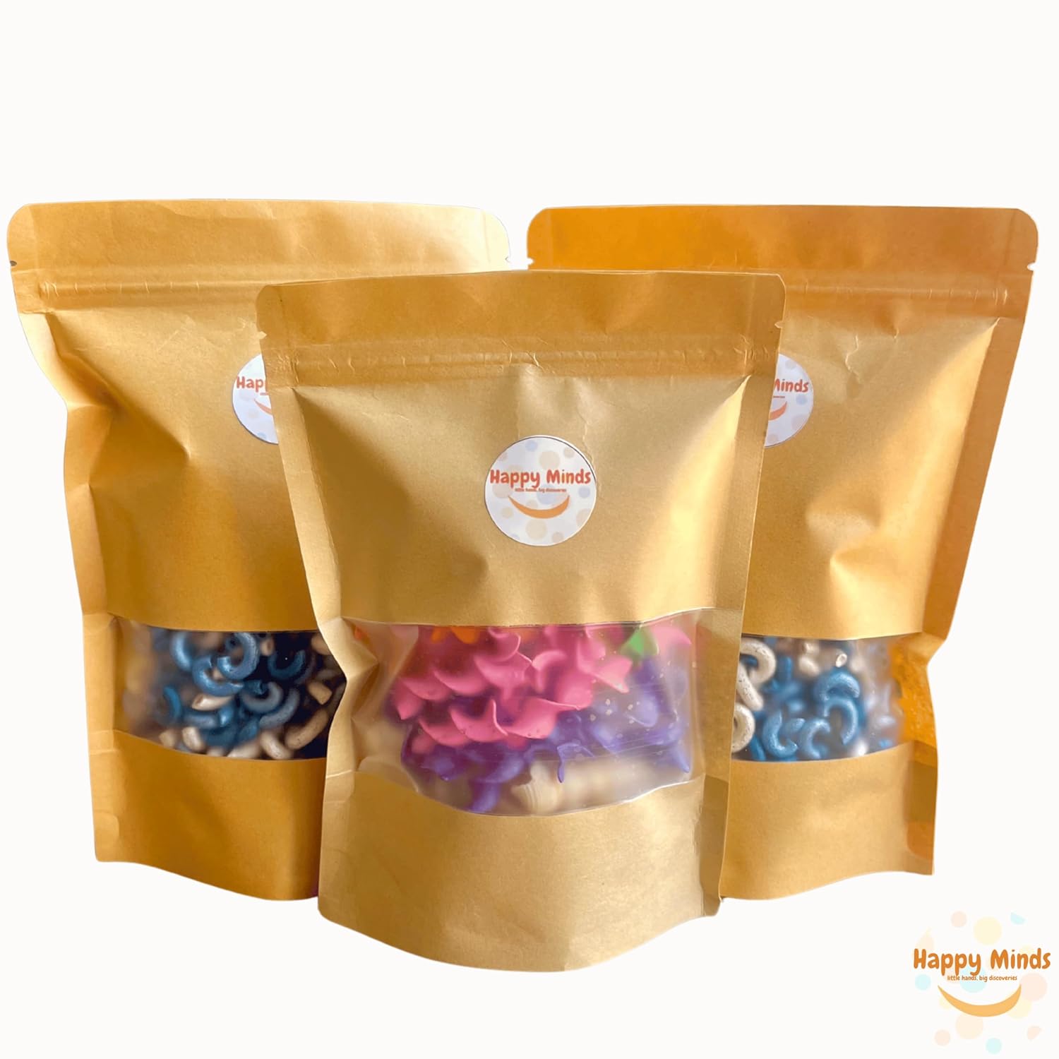 Ocean Sea Sensory Bin Filler (4 cups) | Hand-Dyed Pasta in Ocean Colors | Under the Sea Sensory Bin Filler