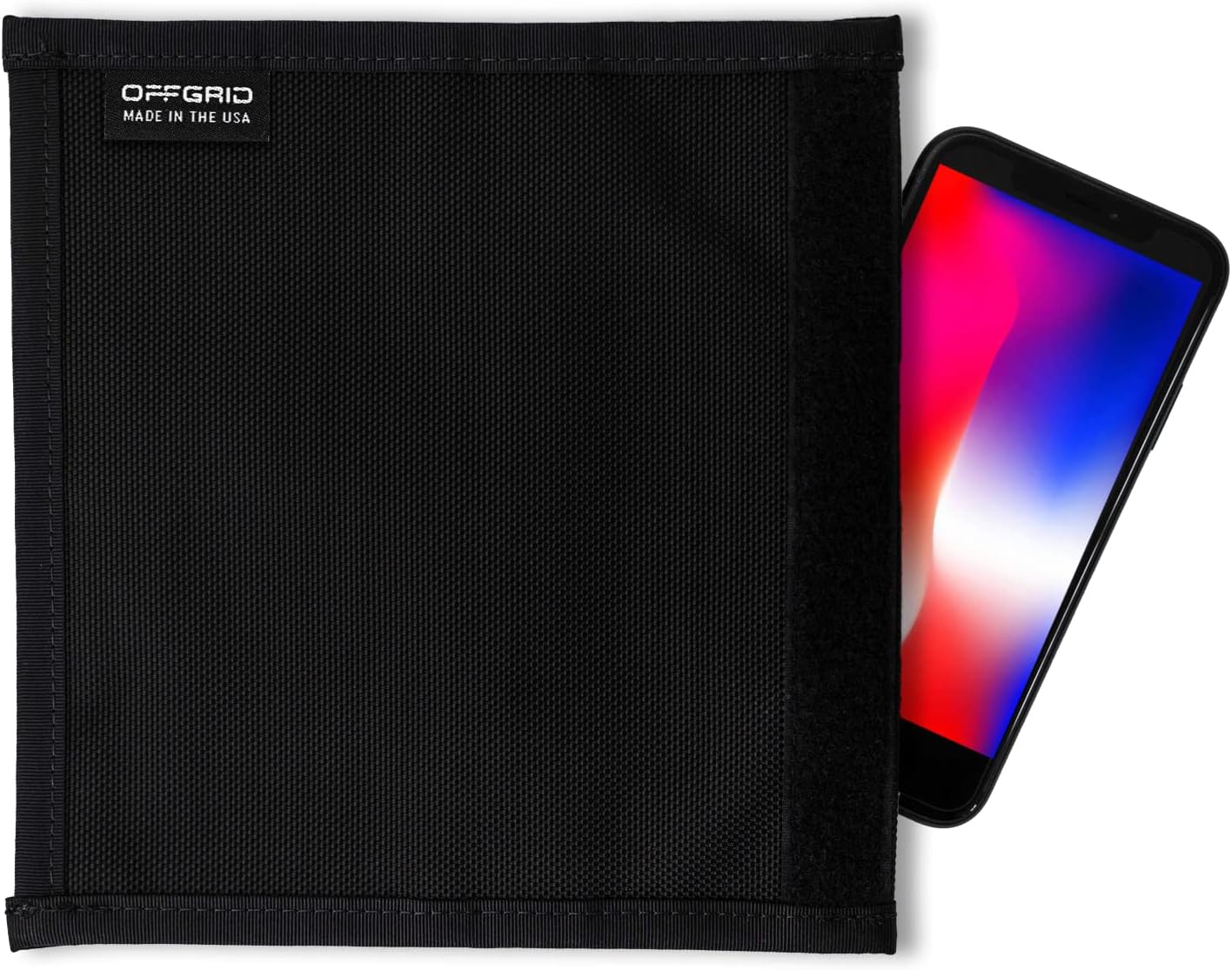 Black Hole Faraday Bag - Standard Non-Window Size - Signal Blocking, Anti-tracking, Anti-spying, Radiation protection for Cell Phones, Key Fobs and Credit Cards