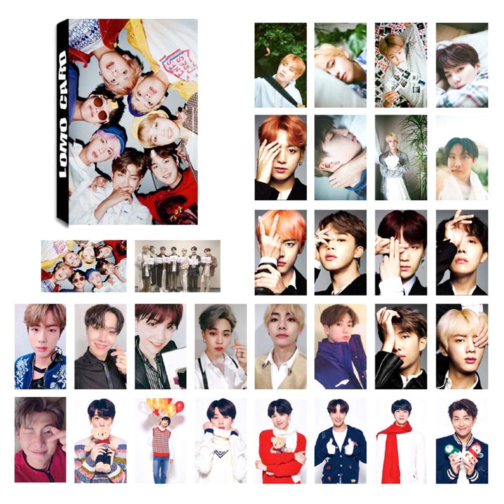 BTS トレカ Teblacker 30 PCS/Set BTS Mini Lomo Cards, Kpop Bangtan Boys