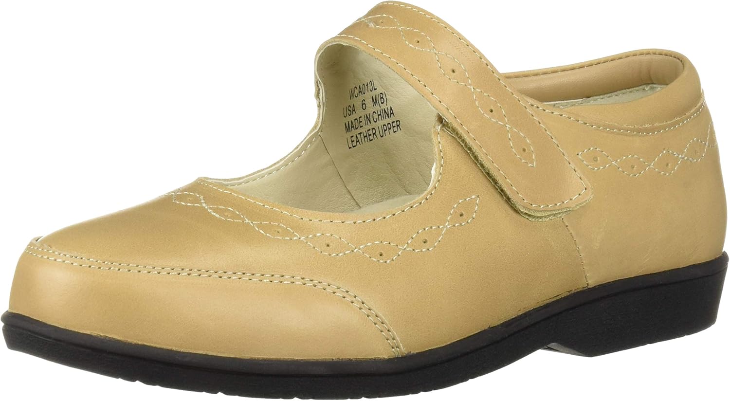 Propet Women's Mary Ellen Shoe, Oyster, 6.5 B US