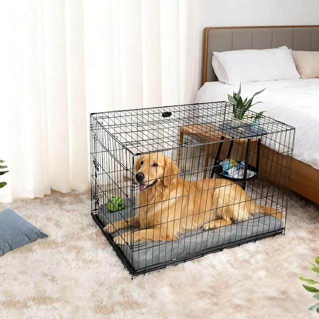 Foto 6 de 8 de ykgsdkl Funda Impermeable para Cama de Perro, Funda de Repuesto para Jaula, Funda de Repuesto para Almohadilla