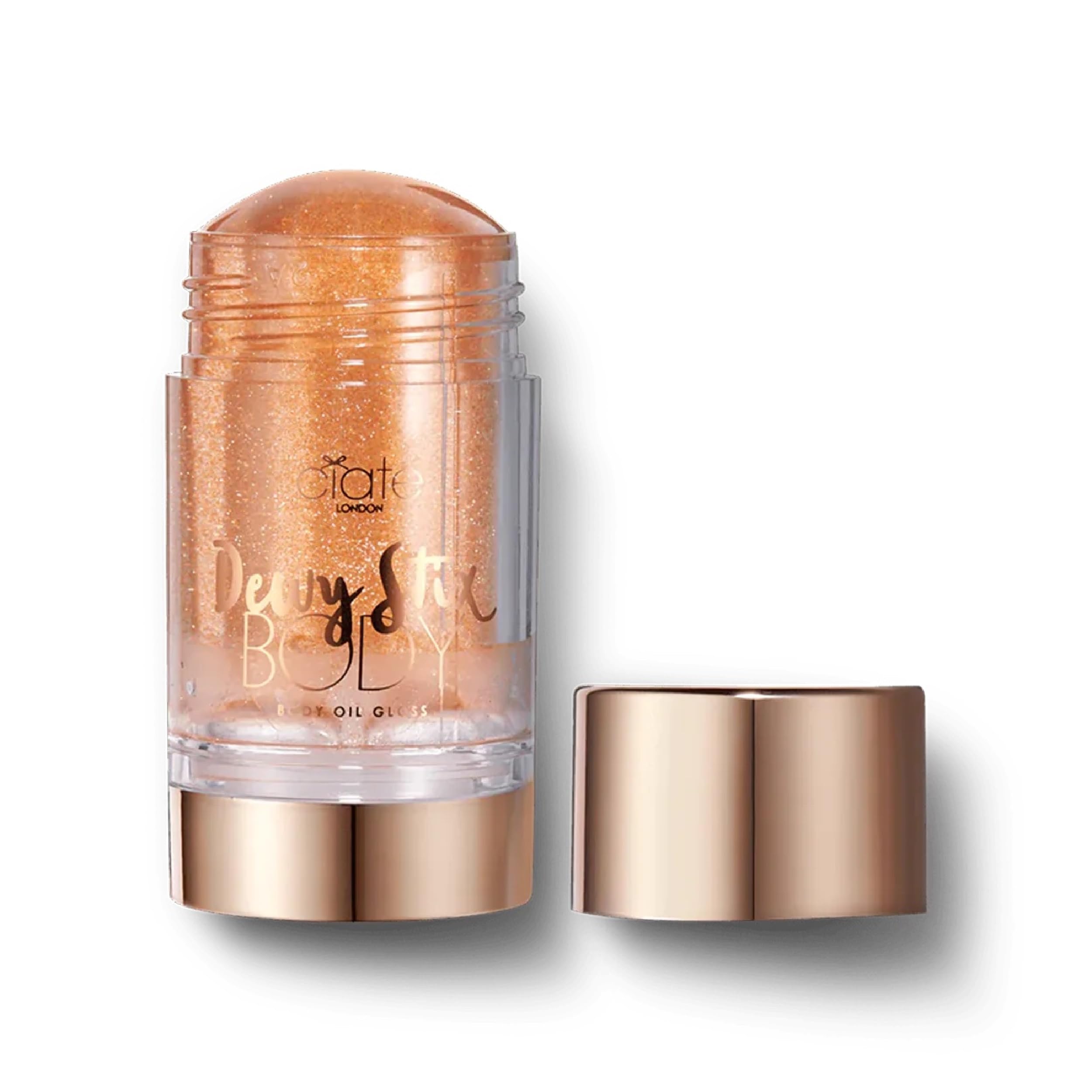 Ciaté London Dewy Stix Body Body Oil Gloss, Nourishing Coconut Oil, Soothing Monoi Extract - (Sun Catcher)