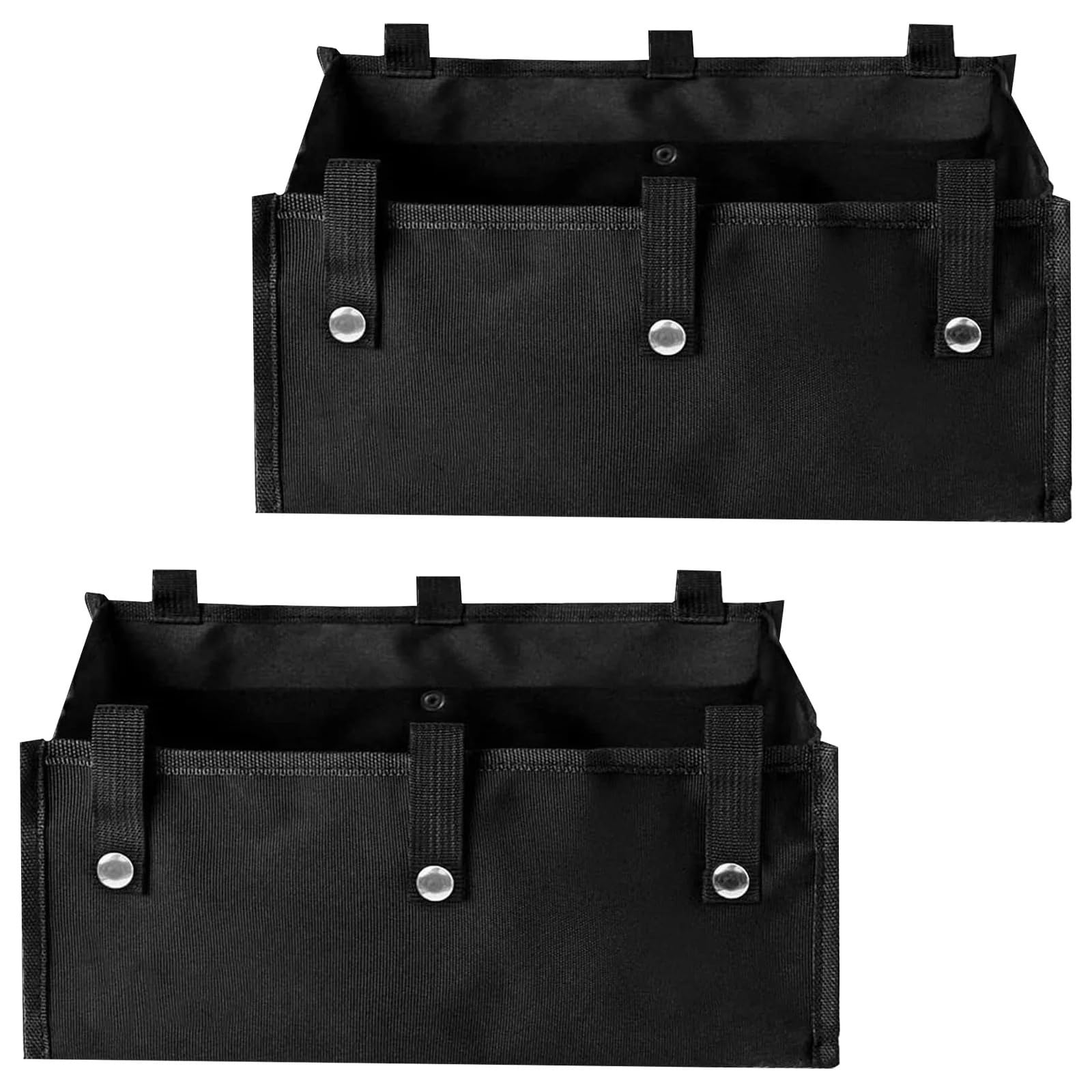 bolsa silla de ruedas 1/2 bolsa de almacenamiento tela Oxford | Cesta for andador de gran capacidad, bolsa con andador debajo del asiento for almacenamiento de silla de ruedas(2Pcs)