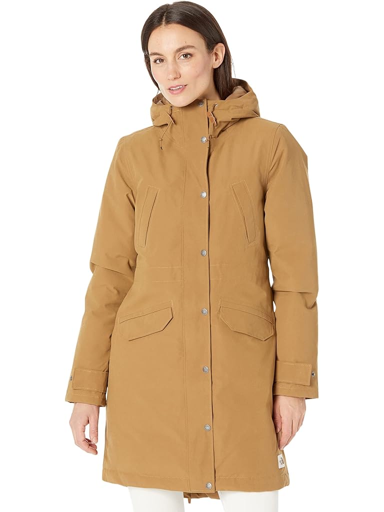 Brown The North Face Snow Down Parka