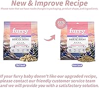 Vista 35 de FURRY WONDER Alimento para gatos, crudo liofilizado, cordero y pollo, 16 onzas, alto en proteínas, sin granos, comida completa o cobertura