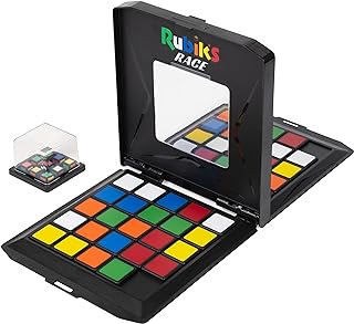 لعبة سباق روبيك - لعبة لشخصين من مشجعي روبيكس منذ 7 سنوات، لعبة انزلاق استراتيجية سريعة الخطى والمنطق - بناء على مخطط الوان مكعب روبيك الاصلي الكلاسيكي