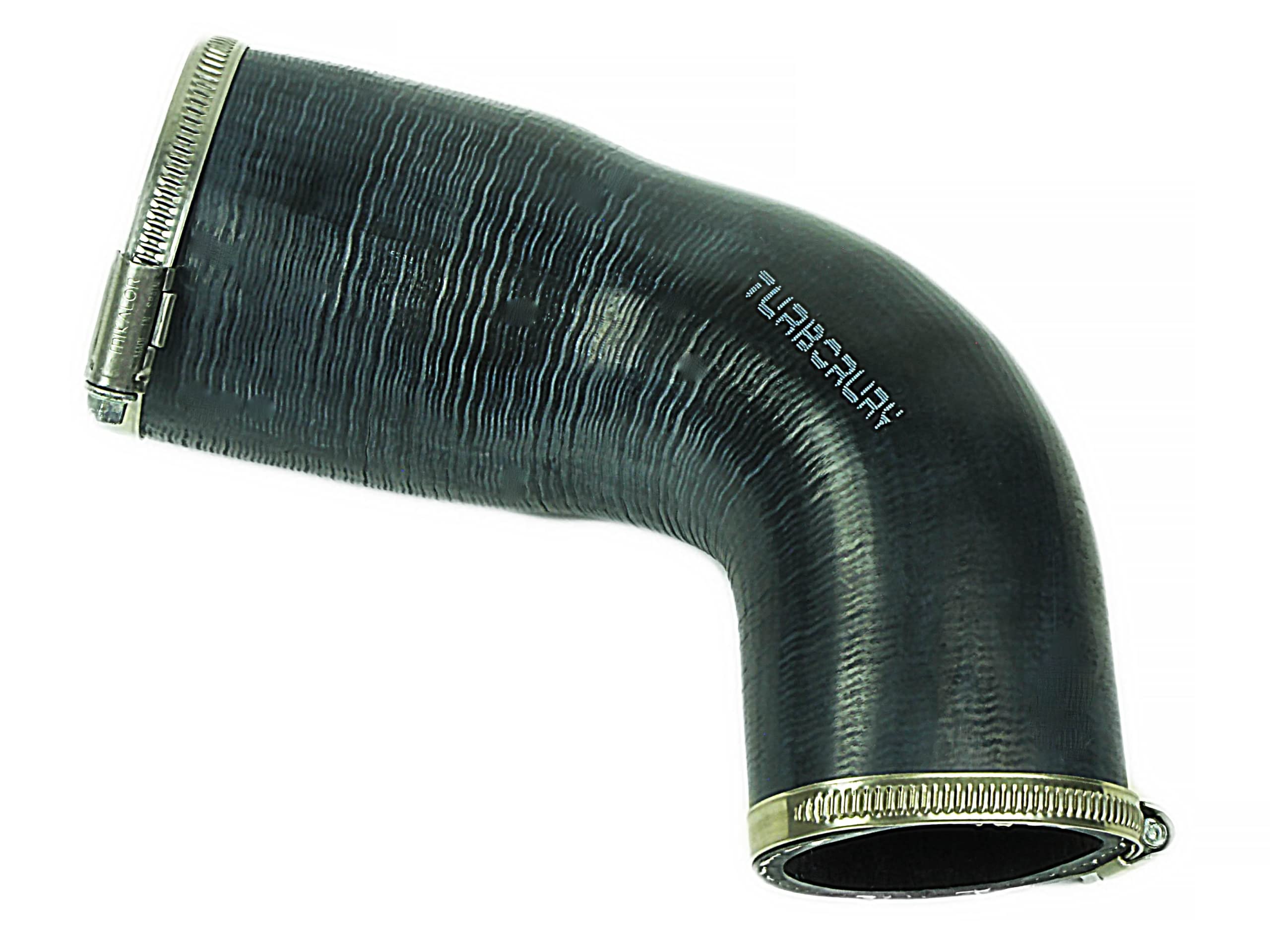TURBORURY Intercooler Turbo Hose Pipe Compatible with Volvo S60 S80 V70 II V70 XC90 D5 2.4 D 8699419 Made of NBR-CR Rubber Kevlar Reinforced