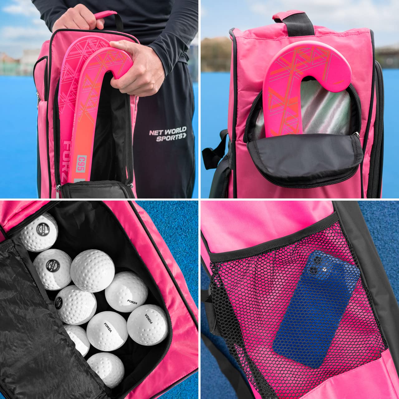FORZA Sacs pour Crosses de Hockey - Options de Style & Couleur