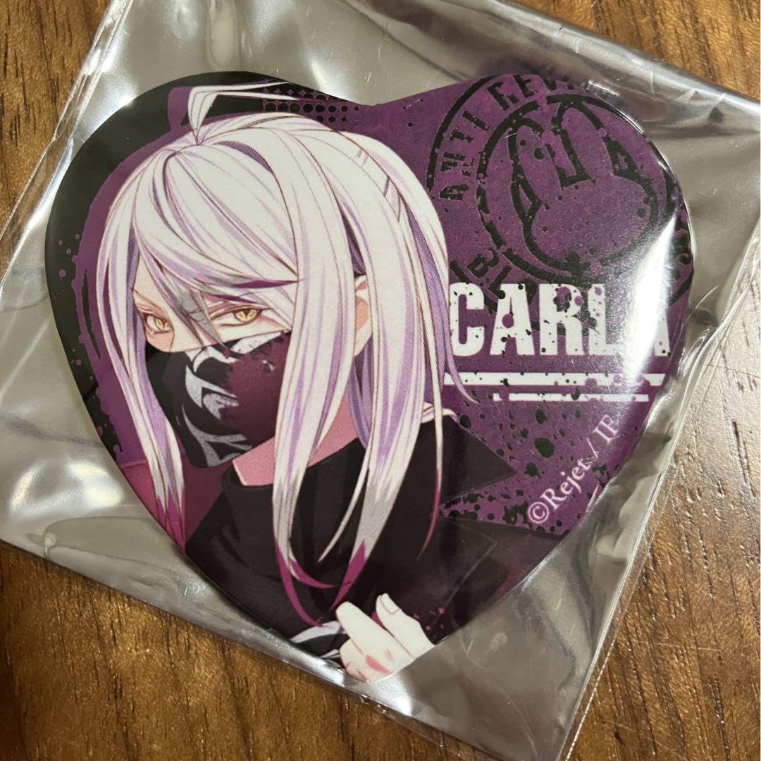 ▷▶︎▷DIABOLIK LOVERS ディアラバ 月浪カルラ 限定ハート缶バッジ