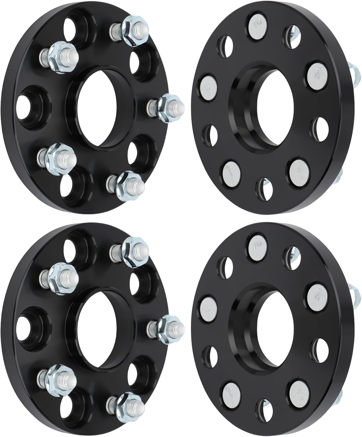 IRONTEK 5x114.3mm Wheel Spacers Compatible for Lexus ES300 300h 330, GS300 350 430, IS250 300, LS400; for Toyota Tacoma, Camry, Highlander Forged 1 inch Thread Pitch M12x1.5 Hub Bore 60.1mm 6X4.5 2PCS