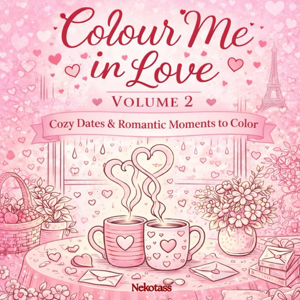 Colour me in Love - Volume 2: Cozy dates and romantic moments to colour (Colour me in Love Colouring Book Series)