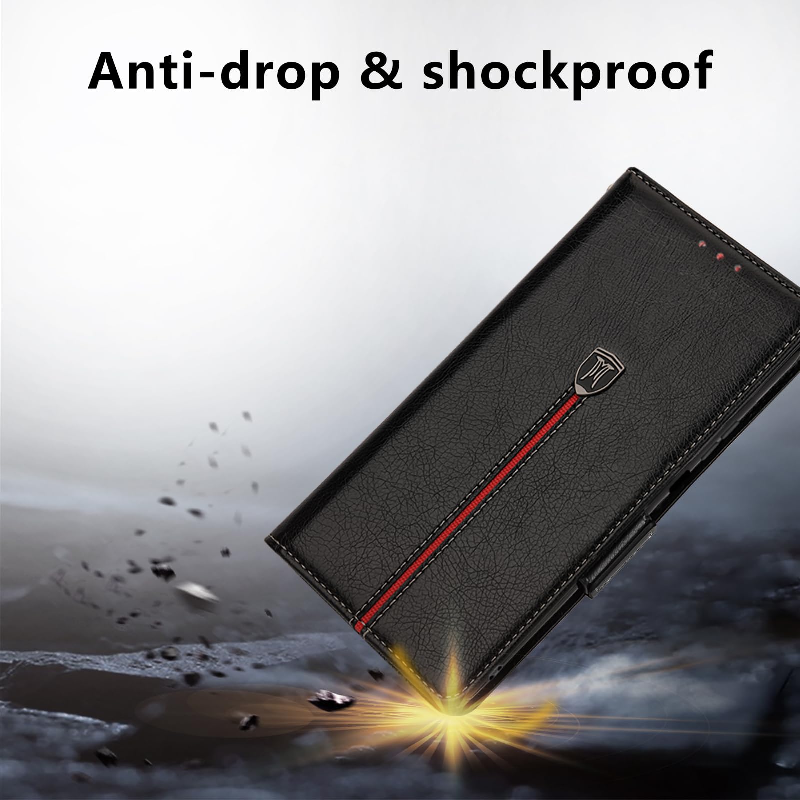 COQUE Custodia Xiaomi Redmi Note 12S Shell, Custodia Flip Cover con