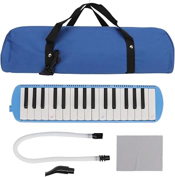 Fabater Melodica, Melodica 32 Classic Keys Multifunctional Stable for Student Performance (Blue), Fabaterh7mvg90gi6-11