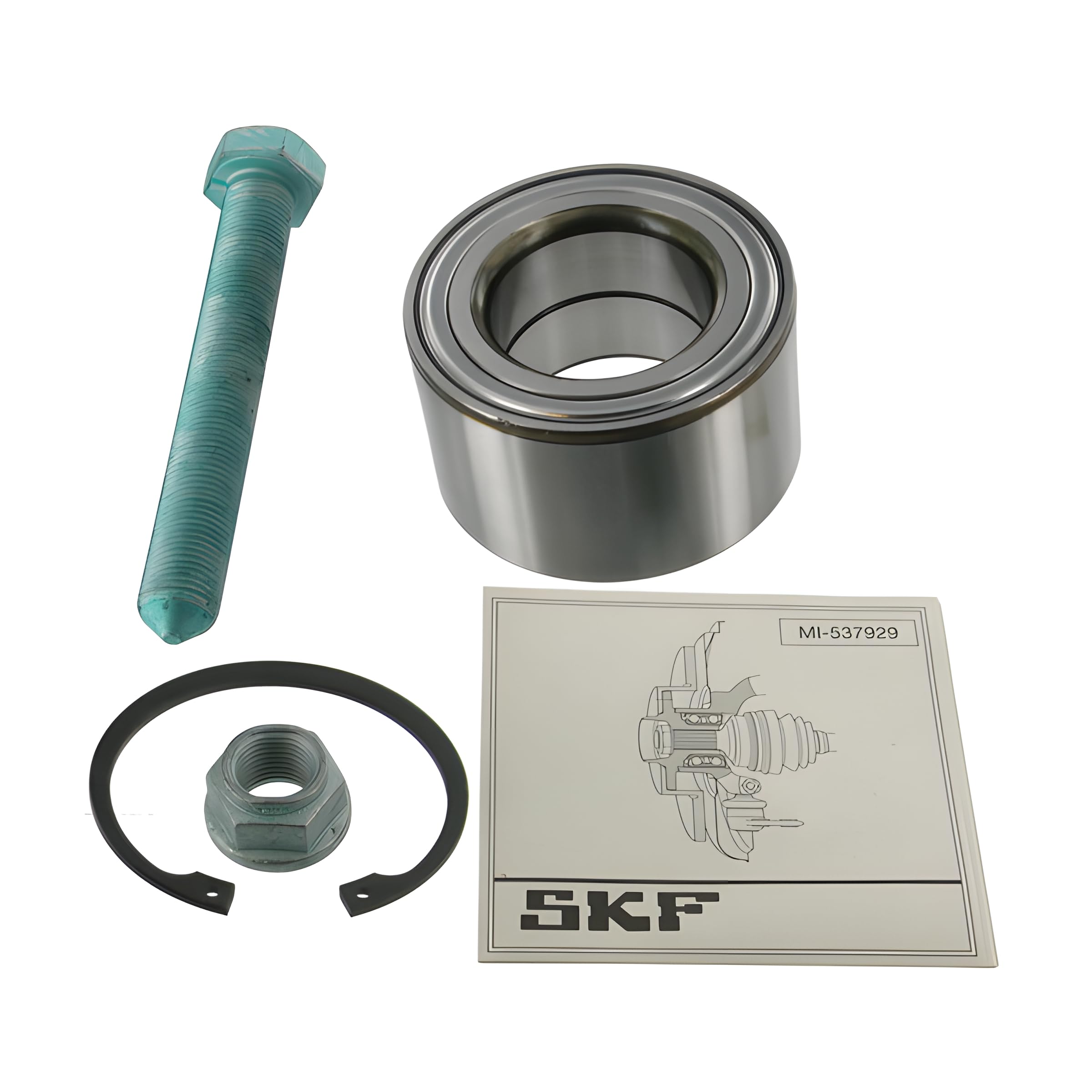 Rear SKF VKBA 6702 Wheel Bearing Kit for VW