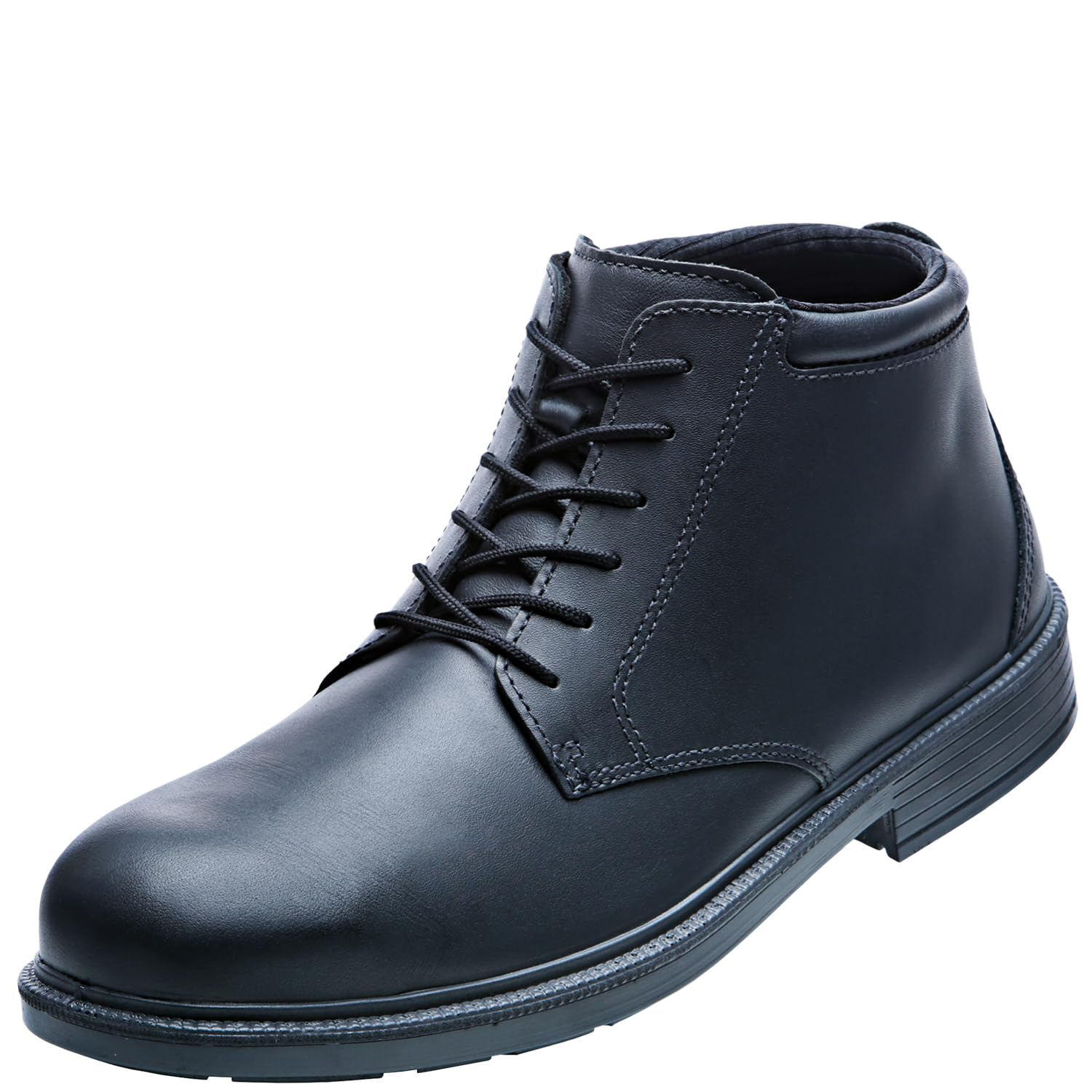 Atlas CX 545 S3 ESD Sicherheitsschuhe knöchelhoch, Business-Look mit Stahlkappe, durchtrittsicher, wasserabweisend, Weite 10, Größe 43
