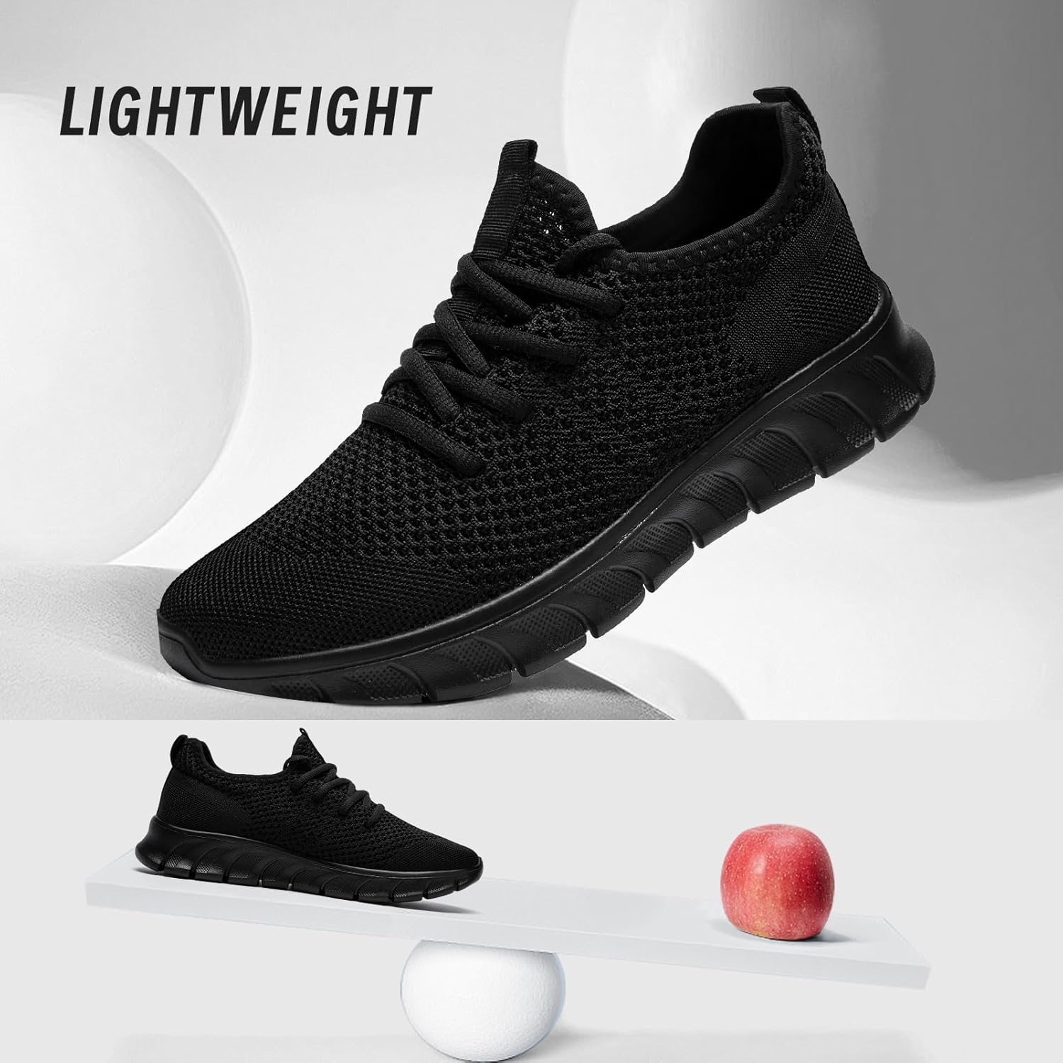 Tennis Shoes Womens Men Walking Running Sneakers Non Slip Gym Workout Athletic Lightweight Sport Casual Shoe