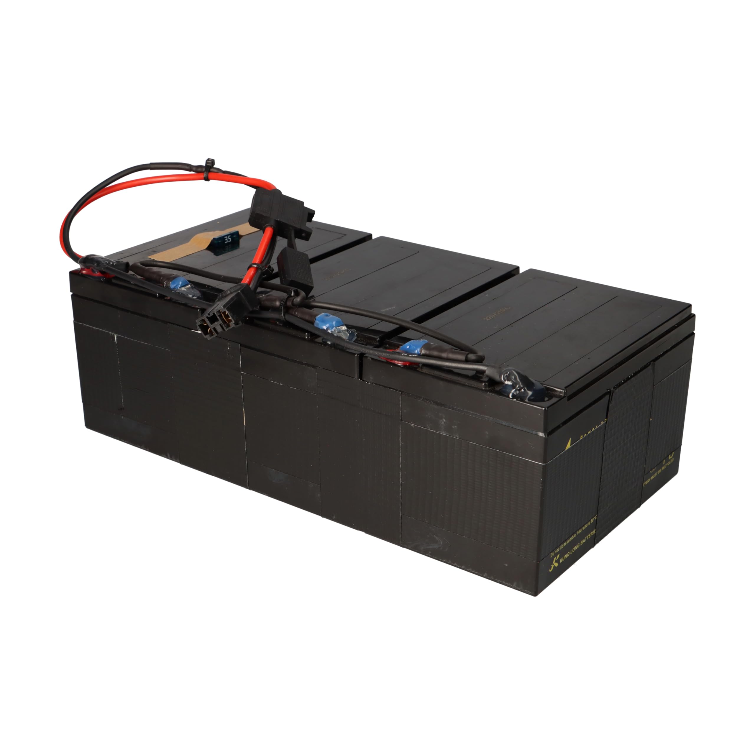 Mach1 Batterie pour trottinette électrique Mach1 36 V 3 x 12 V 15 Ah Plug & Play