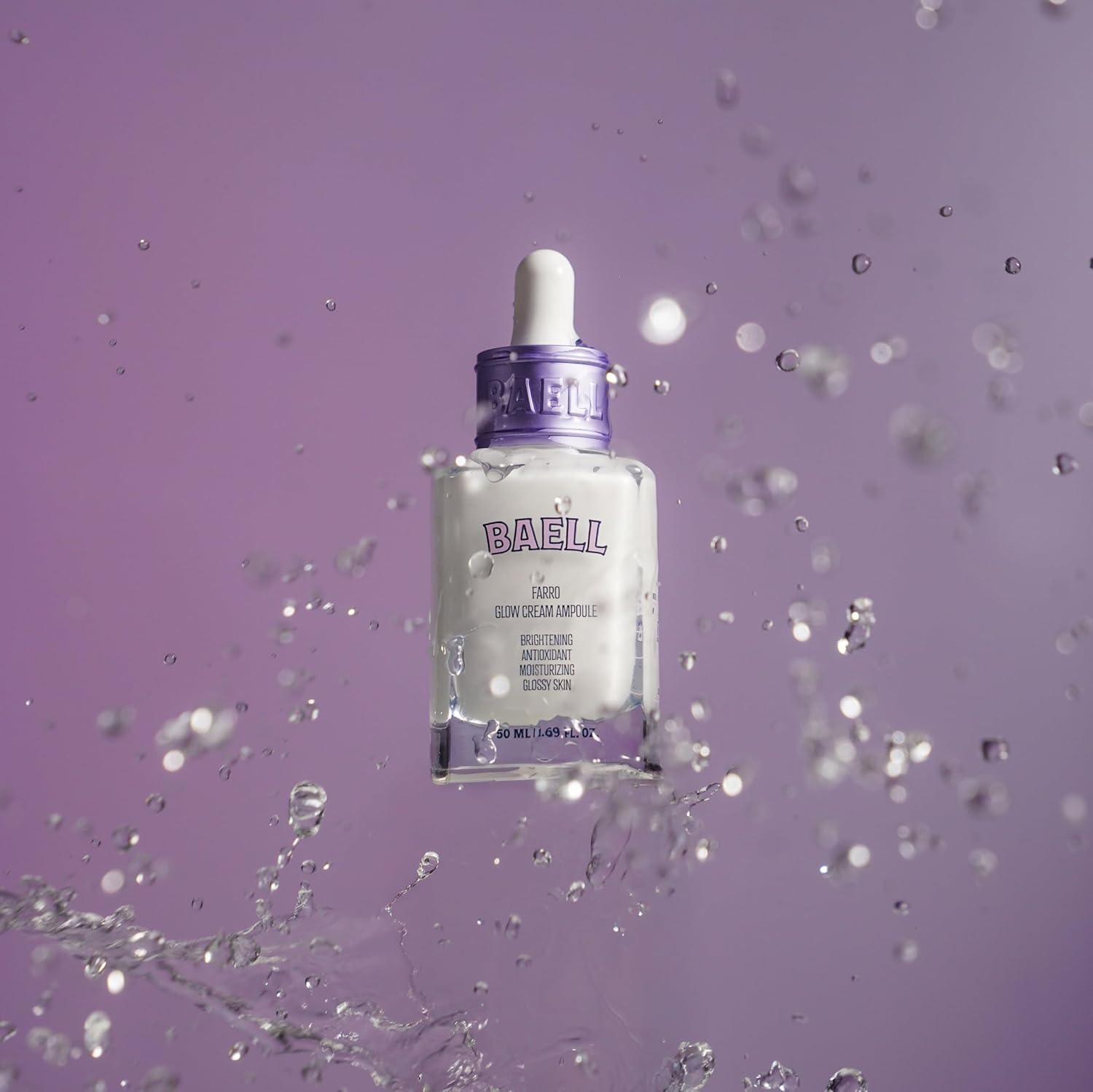 Farro Enzyme Glow Cream Ampoule 50ml / 1.69 Fl oz for strong anti-aging & radiance from the inside out with Farro acid, niacinamide, glutathione