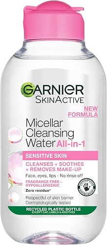 Garnier Micellar Cleansing Water and Makeup Remover for Sensitive Skin 100 ml