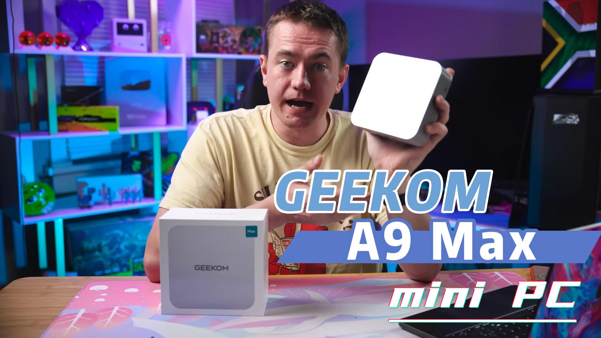 Amazon.com: GEEKOM A9 Max AI Mini PC, with AMD Ryzen AI 9 HX 370