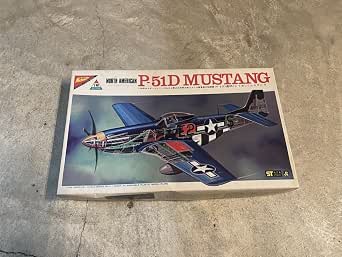 A model kit for a NORTH AMERICAN P-51D MUSTANG, representing precision and detail in construction