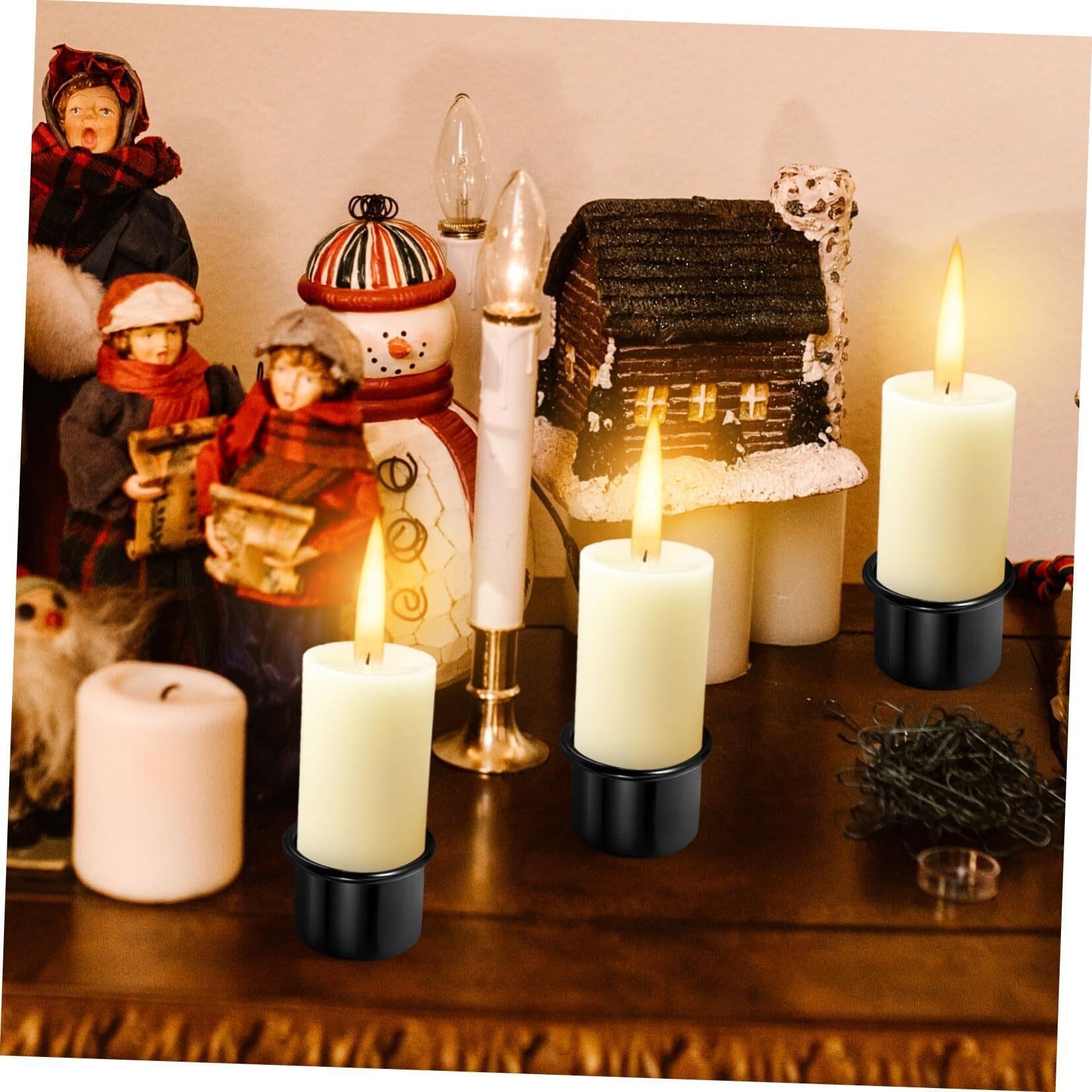Yofab Candelabro Portacandele in alluminio da 30 pezzi for decorazioni for la casa Arredamento per la casa