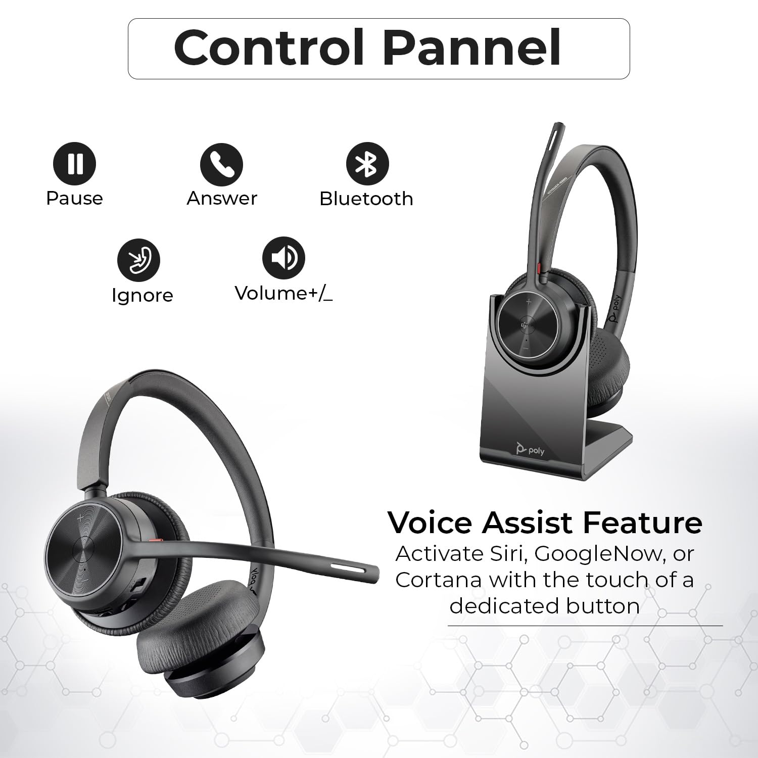 Headset Plantronics Voyager 4200 Uc Series Plantronics Voyager