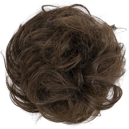 human hair scrunchie