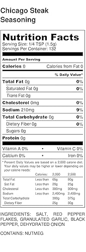 Miniatura 5 de Premium | Paquete de 6 variedades de condimento para filetes | Condimento para carne de Chicago | Condimento canadiense para carne | Condimento