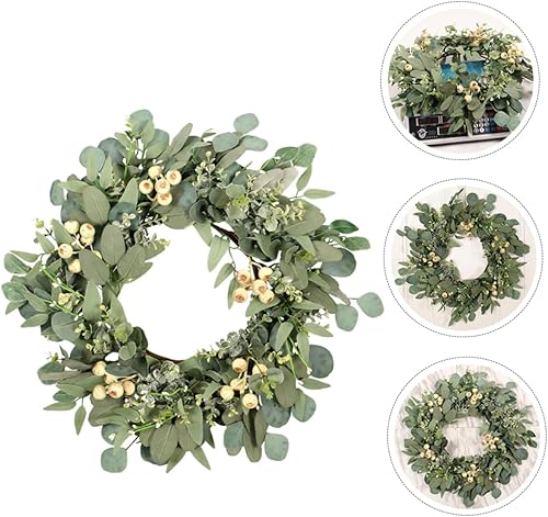 Miniatura 8 de IMIKEYA Guirnalda artificial de moda para puerta, decoración de corona, corona creativa, decoración de ventana, guirnalda de Halloween, decoración