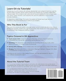 Git Apprentice (First Edition): Getting Started with Git Commands & Concepts
