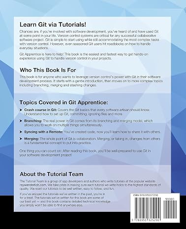 Git Apprentice (First Edition): Getting Started with Git Commands & Concepts