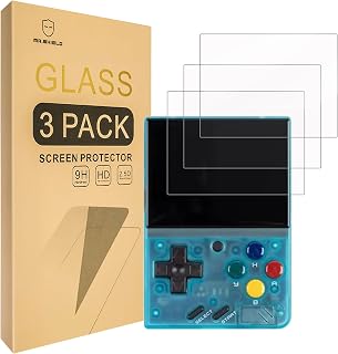 Mr.Shield Screen Protector compatible with MIYOO Mini V4 [Tempered Glass] [3-PACK] [Japan Glass with 9H Hardness]