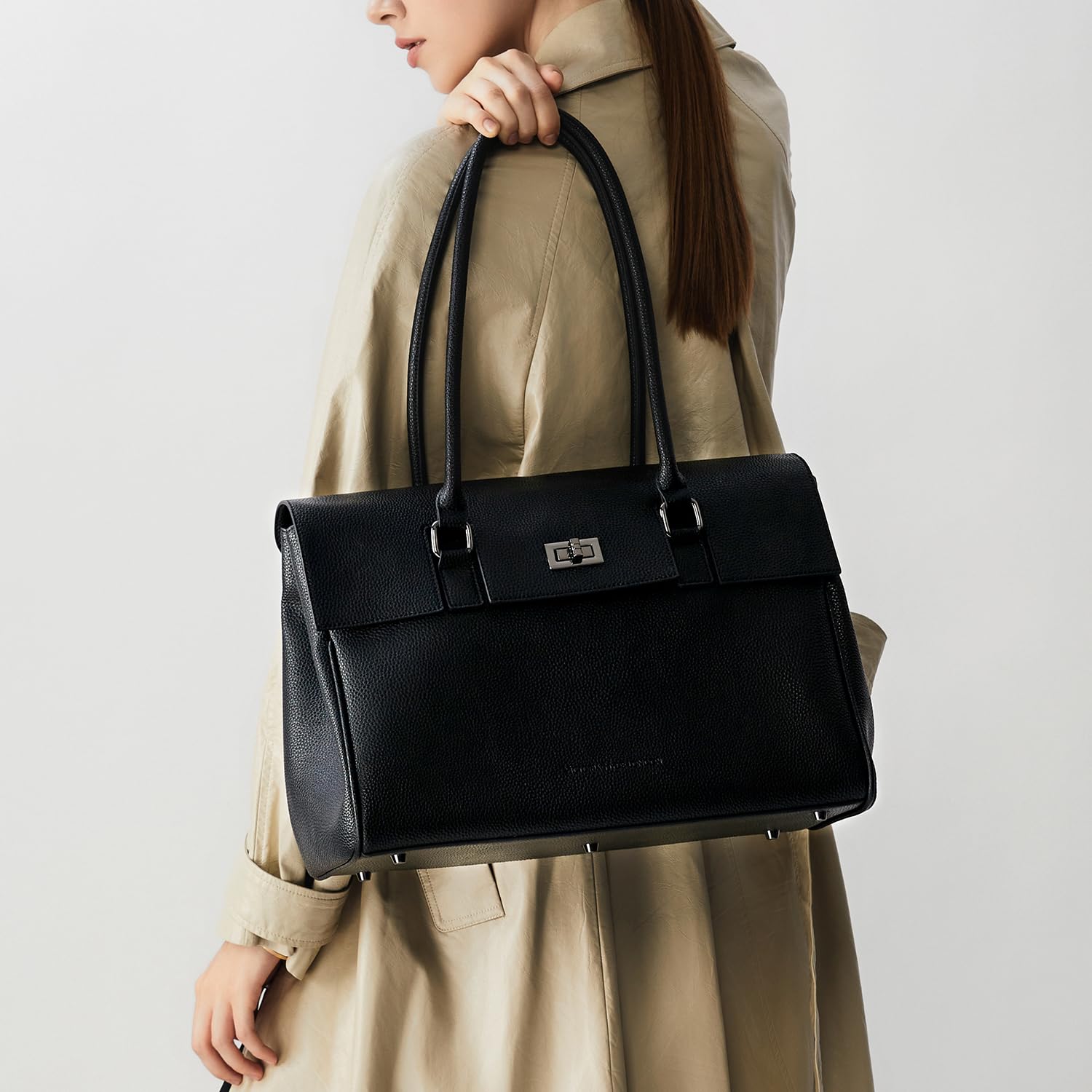 VICTORIA HYDE Torebka damska, duża, elegancka, torba na ramię, torba z uchwytem, torba na laptopa, aktówka, torba do pracy
