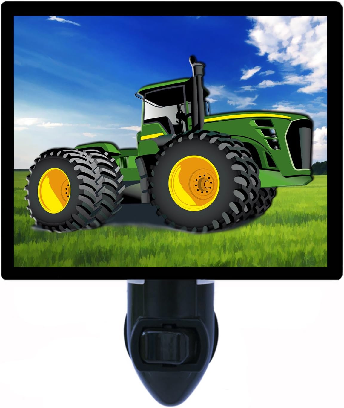 Children's Night Light, Tractor, Construction Tractor