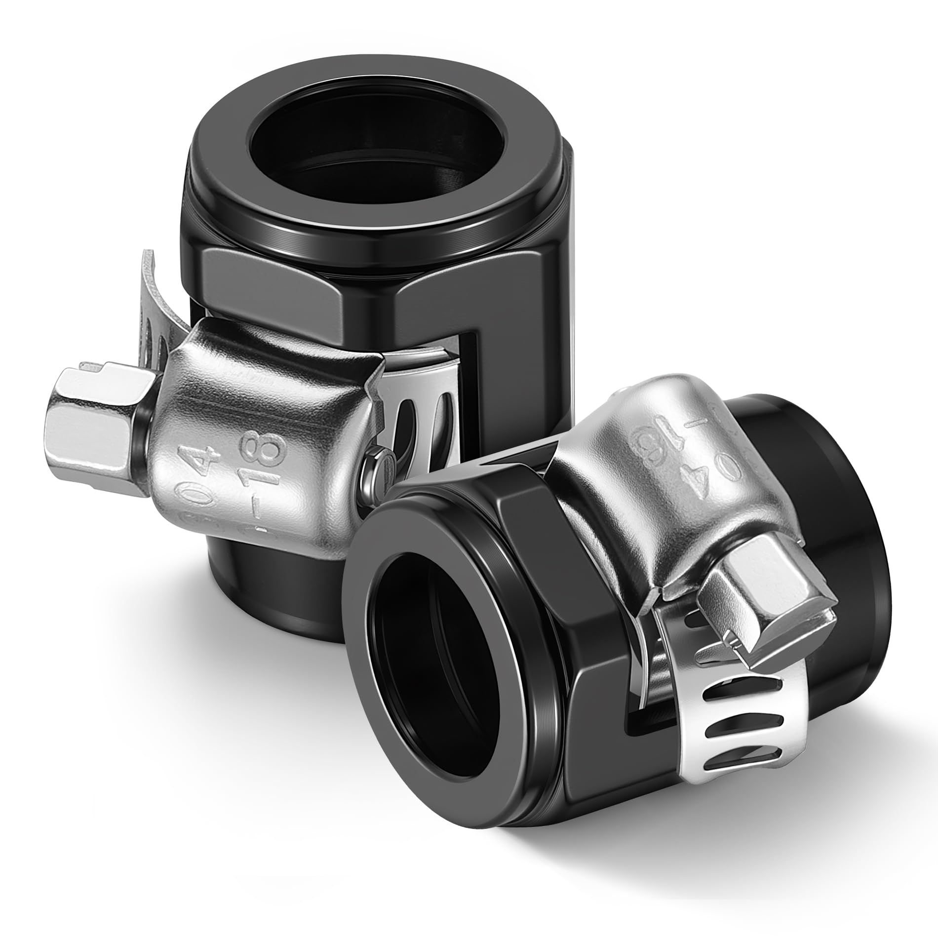 Amazon.com: EVIL ENERGY 6AN Hose Finisher Clamp Aluminium Black