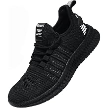 Mens Running Walking Shoes Lightweight Breathable Sneakers Big Sizes | Lightweight breathable mesh athletic sneakers with non-slip sole for gym, walking and daily wear