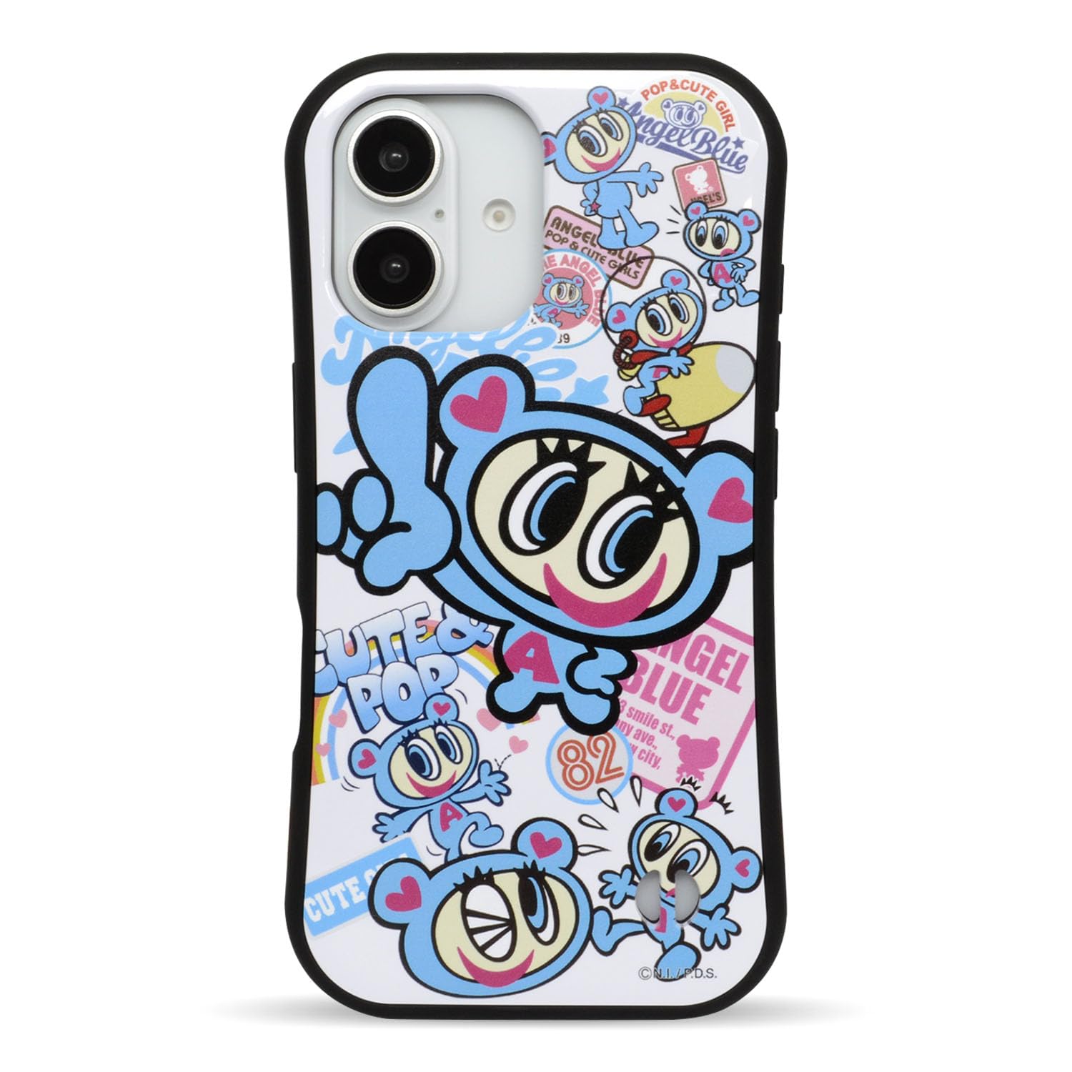 Amazon.co.jp: 【 ANGEL BLUE 正規品 】 iPhone 16 対応 ケース 「 耐