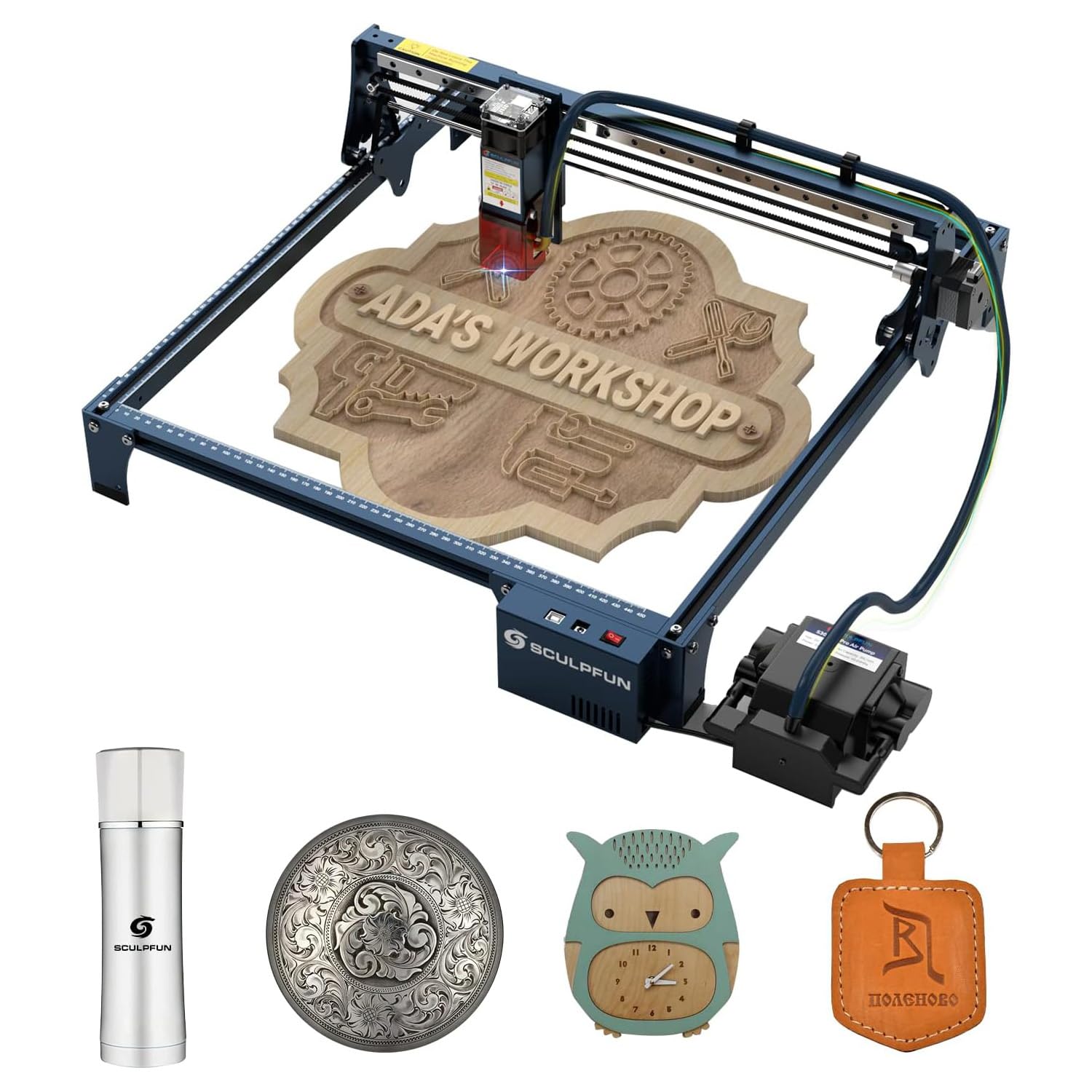 SCULPFUN S30 Pro Laser Engraver assembled